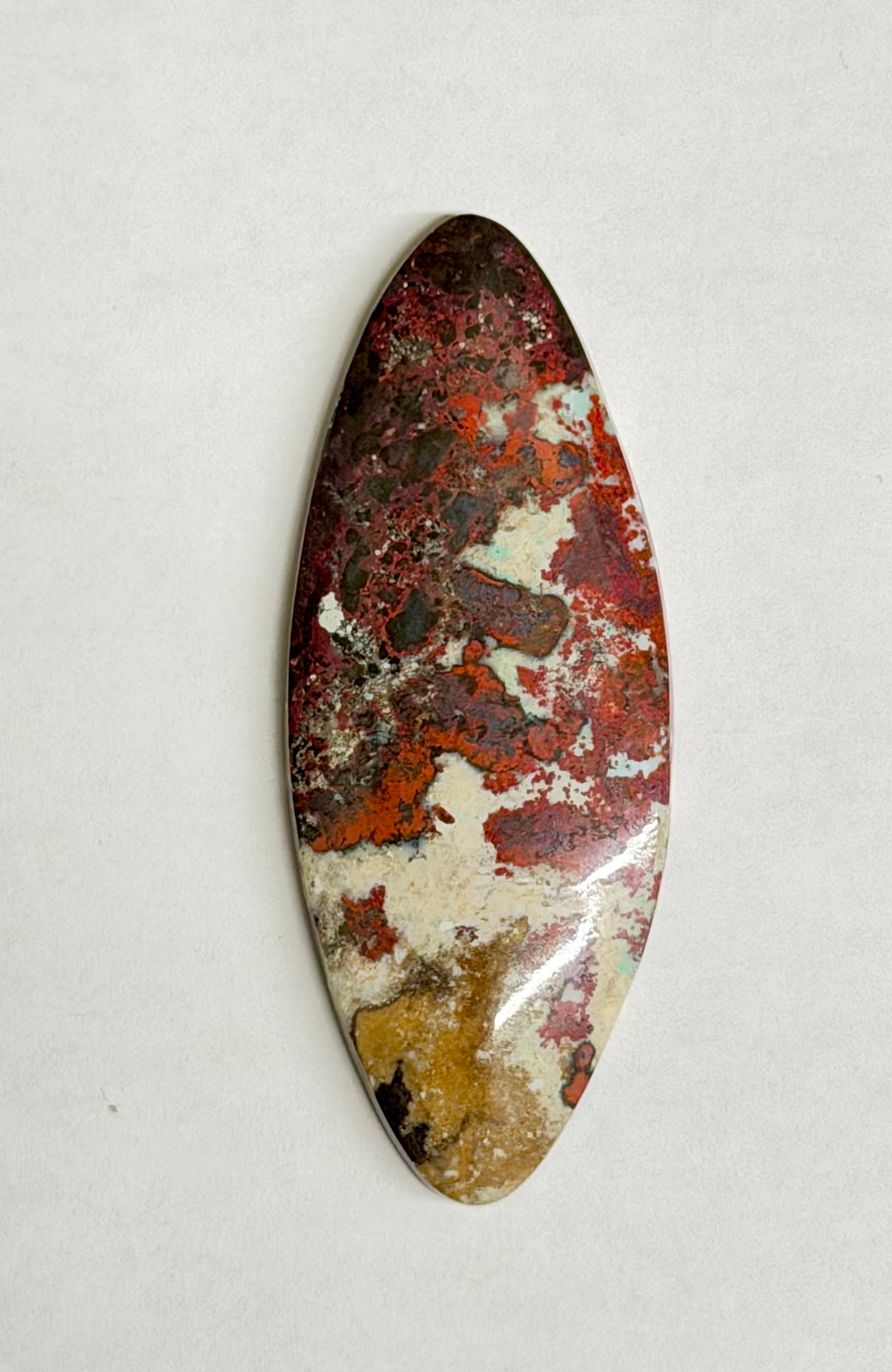 Campbellite Cabochon - 77mm x 30mm x 7mm