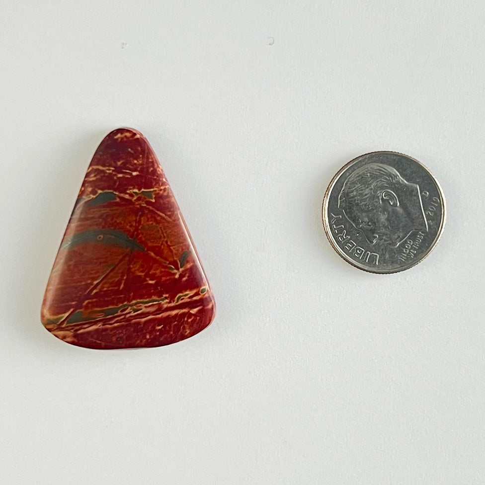 Cherry Creek Rhyolite - Cabochon - Triangular shape