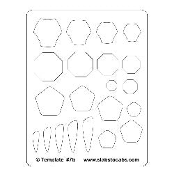 Gemstone Templates B Series - Full Set of 11