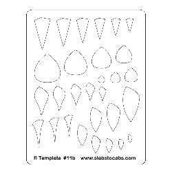 Gemstone Templates B Series - Full Set of 11